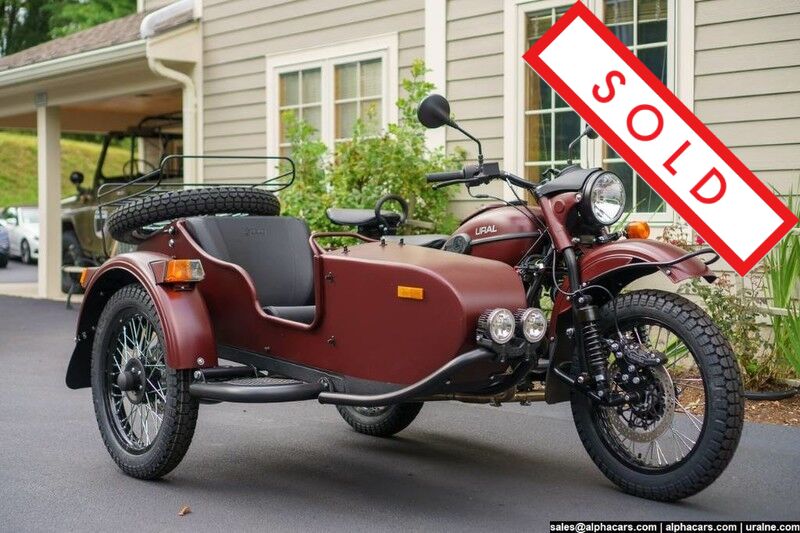 2018 Ural Gear Up 2WD Burgundy Satin Custom Boston MA