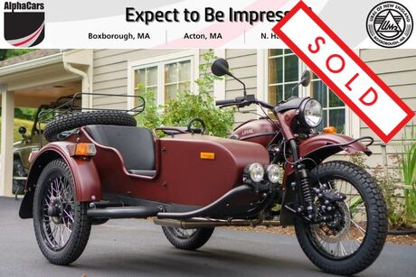 2018 Ural Gear Up 2WD Burgundy Satin Custom Boston MA