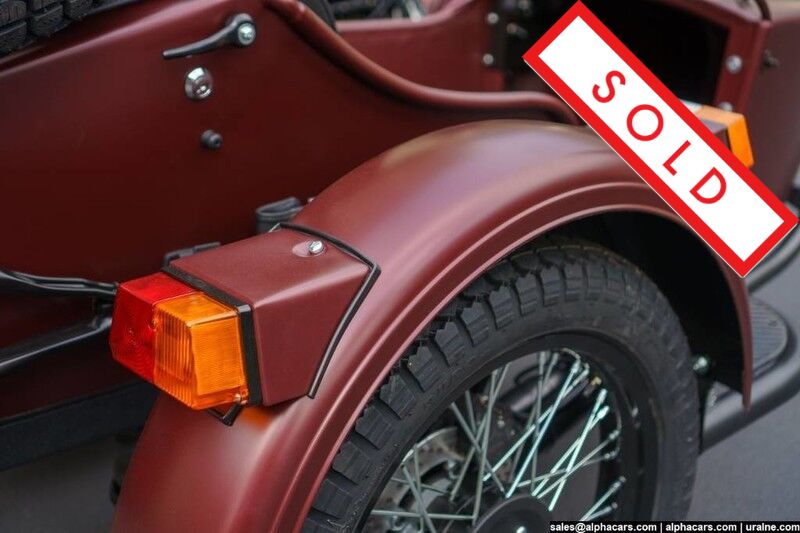 2018 Ural Gear Up 2WD Burgundy Satin Custom Boston MA