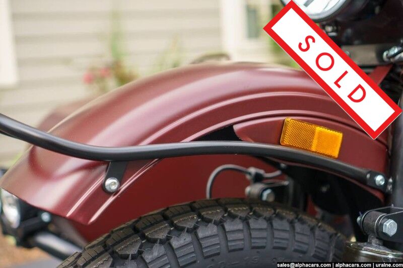 2018 Ural Gear Up 2WD Burgundy Satin Custom Boston MA