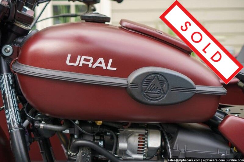 2018 Ural Gear Up 2WD Burgundy Satin Custom Boston MA