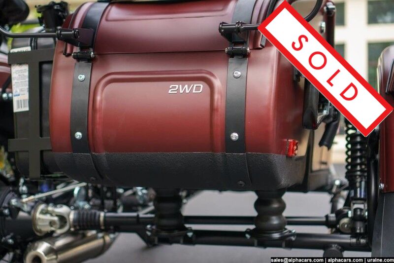 2018 Ural Gear Up 2WD Burgundy Satin Custom Boston MA