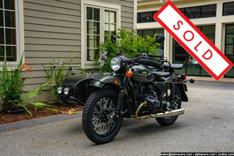 2018 Ural Gear Up 2WD Cascade Green Boston MA