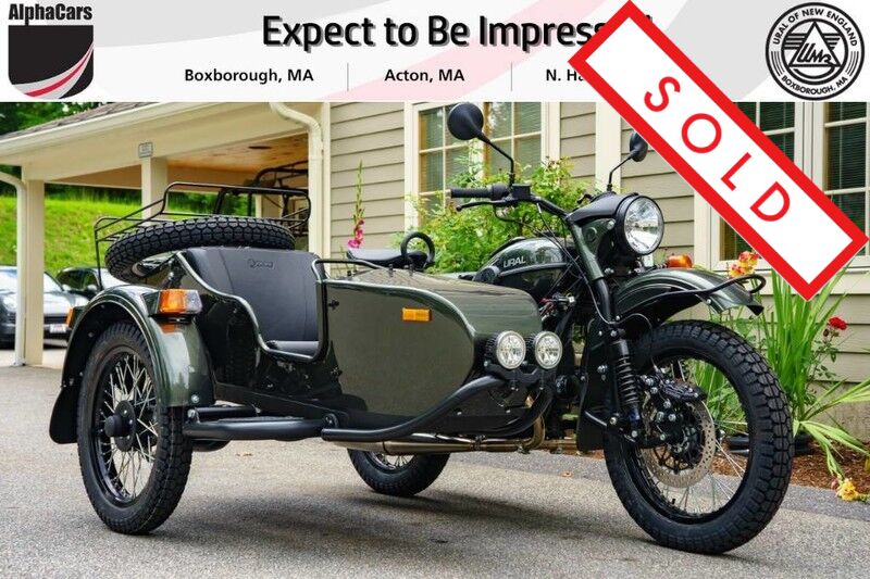 2018 Ural Gear Up 2WD Cascade Green Boston MA