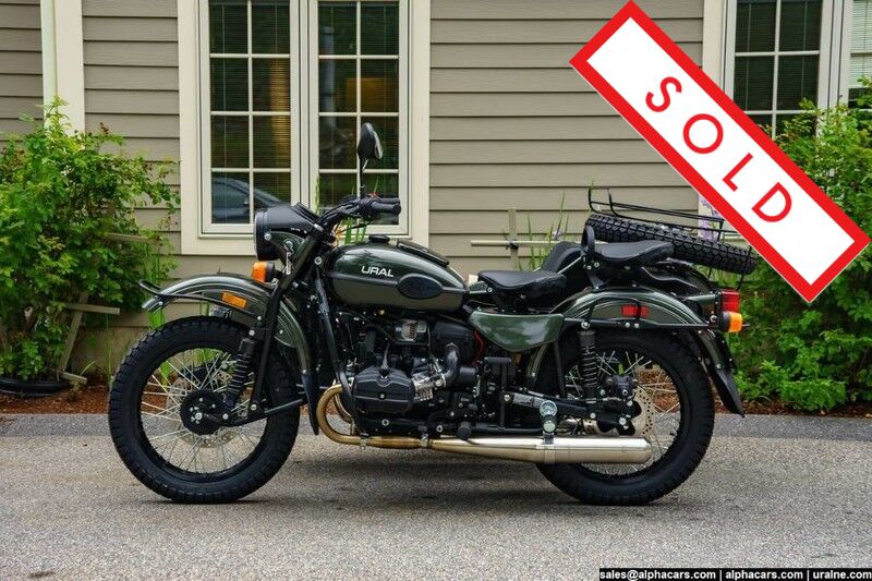 2018 Ural Gear Up 2WD Cascade Green Boston MA