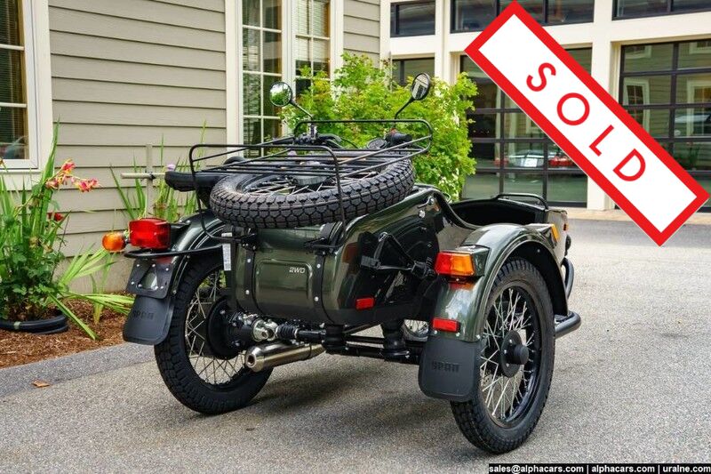 2018 Ural Gear Up 2WD Cascade Green Boston MA