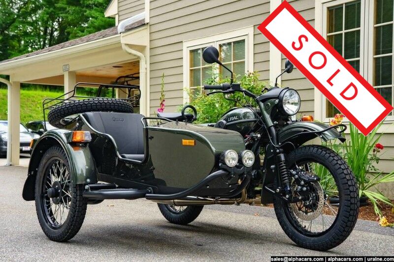 2018 Ural Gear Up 2WD Cascade Green Boston MA