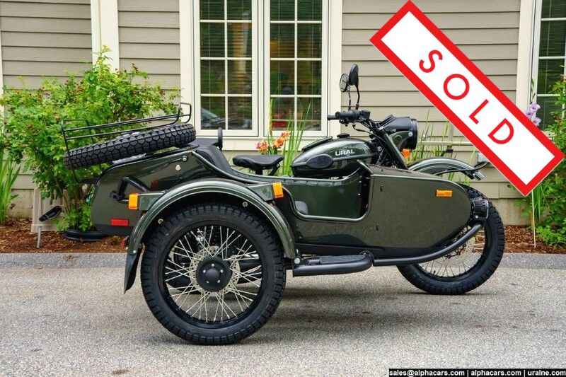 2018 Ural Gear Up 2WD Cascade Green Boston MA