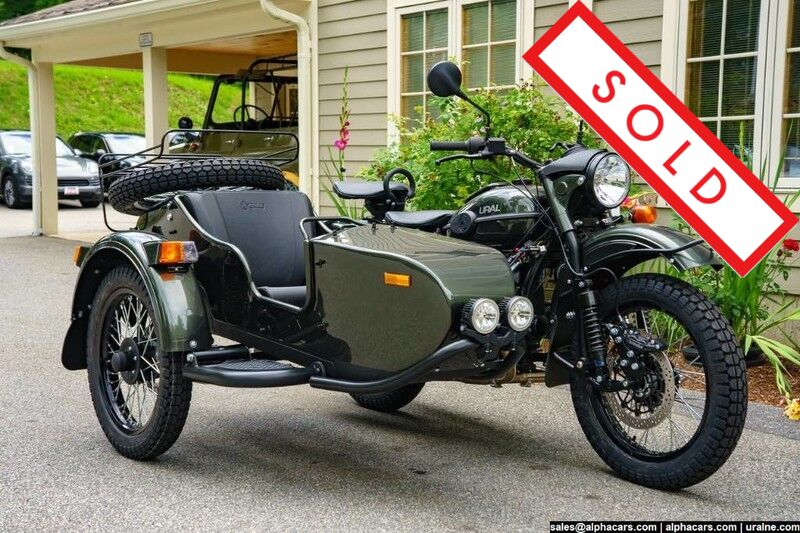 2018 Ural Gear Up 2WD Cascade Green Boston MA