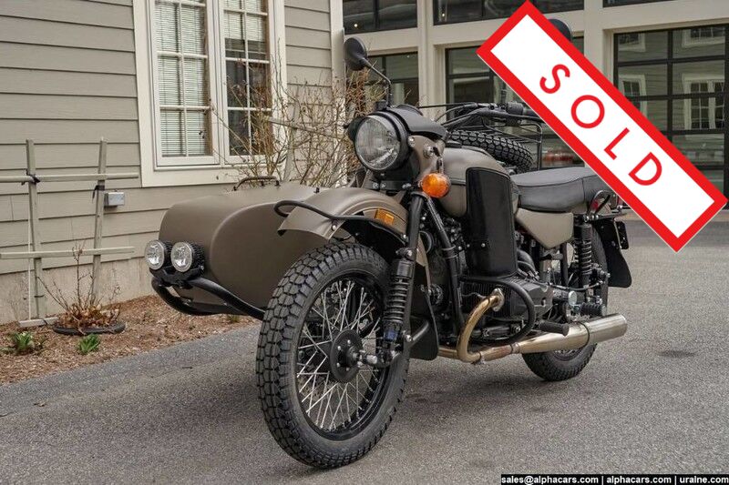 2018 Ural Gear Up 2WD OD Green Boston MA