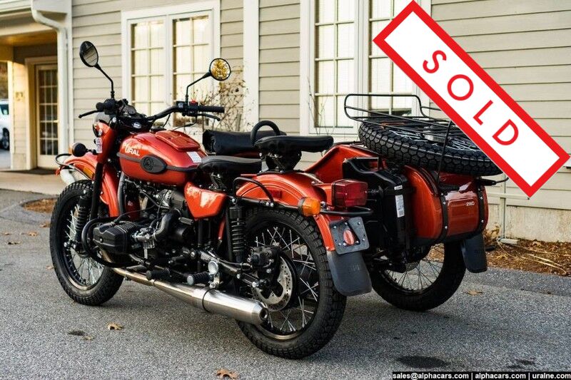2018 Ural Gear Up 2WD Terracotta Custom Boston MA