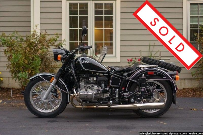 2018 Ural Retro Black Gloss Boston MA
