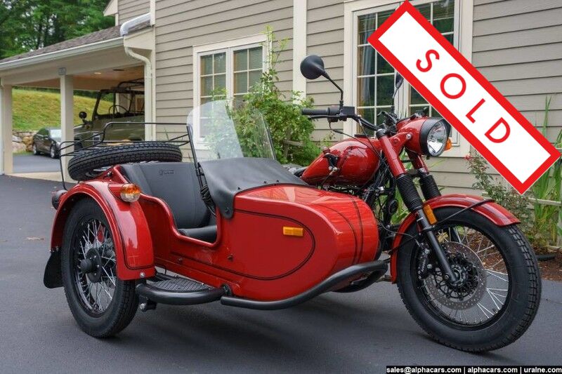 2018 Ural Retro Maroon Custom Boston MA