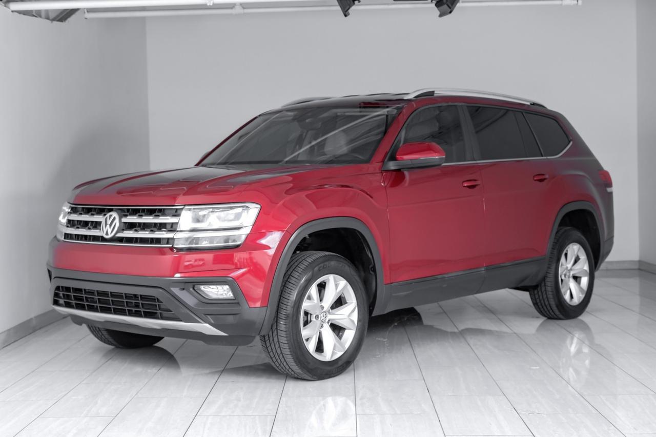 2018 Volkswagen Atlas 3.6L SE WITH TECHNOLOGY BLIND SPOT ASSIST LANE ASSIST FRONT ASSIST LEATHER REAR CAMERA KEYLESS START Carrollton TX