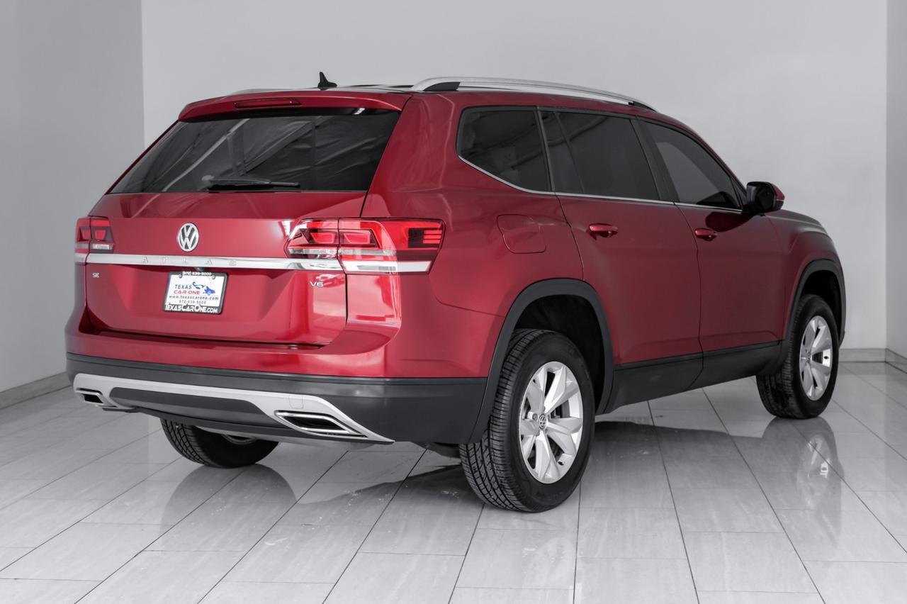 2018 Volkswagen Atlas 3.6L SE WITH TECHNOLOGY BLIND SPOT ASSIST LANE ASSIST FRONT ASSIST LEATHER REAR CAMERA KEYLESS START Carrollton TX
