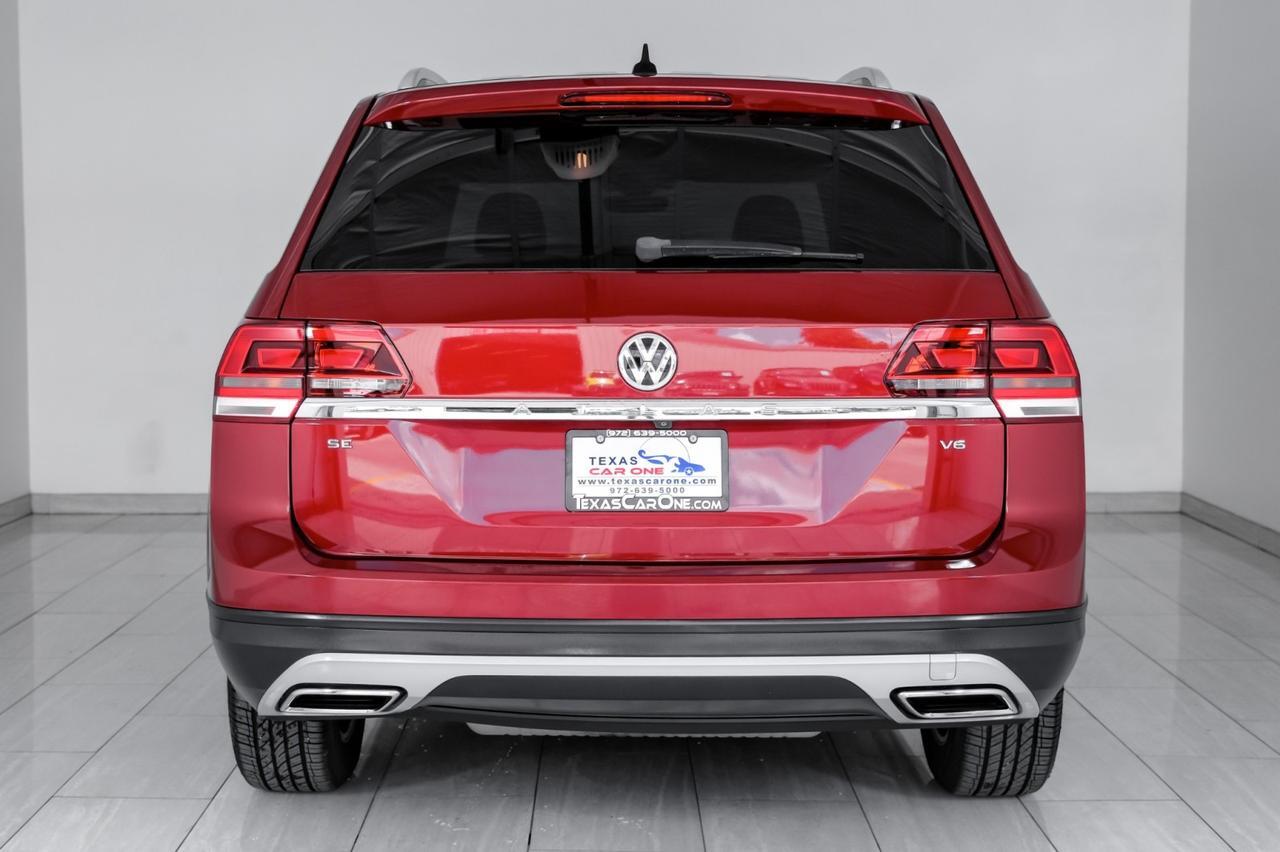2018 Volkswagen Atlas 3.6L SE WITH TECHNOLOGY BLIND SPOT ASSIST LANE ASSIST FRONT ASSIST LEATHER REAR CAMERA KEYLESS START Carrollton TX