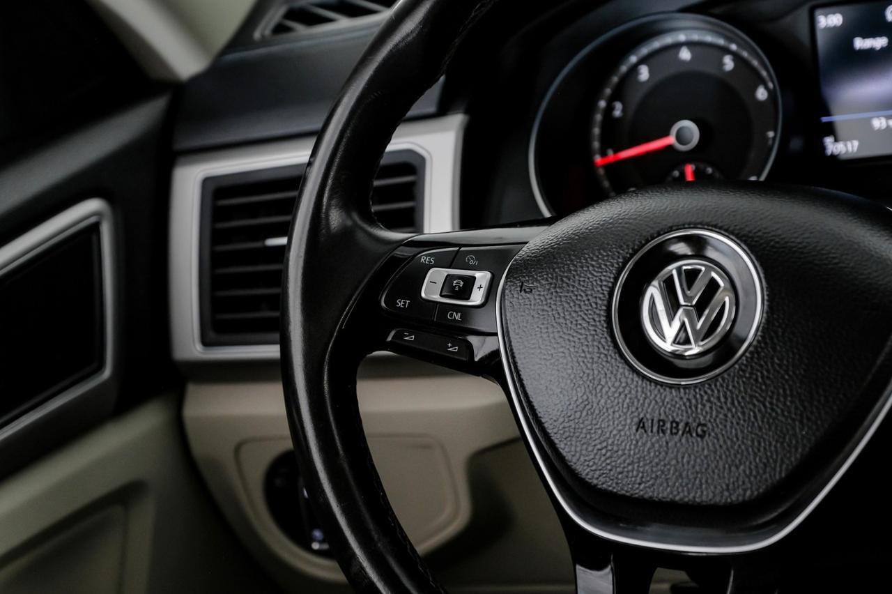 2018 Volkswagen Atlas 3.6L SE WITH TECHNOLOGY BLIND SPOT ASSIST LANE ASSIST FRONT ASSIST LEATHER REAR CAMERA KEYLESS START Carrollton TX