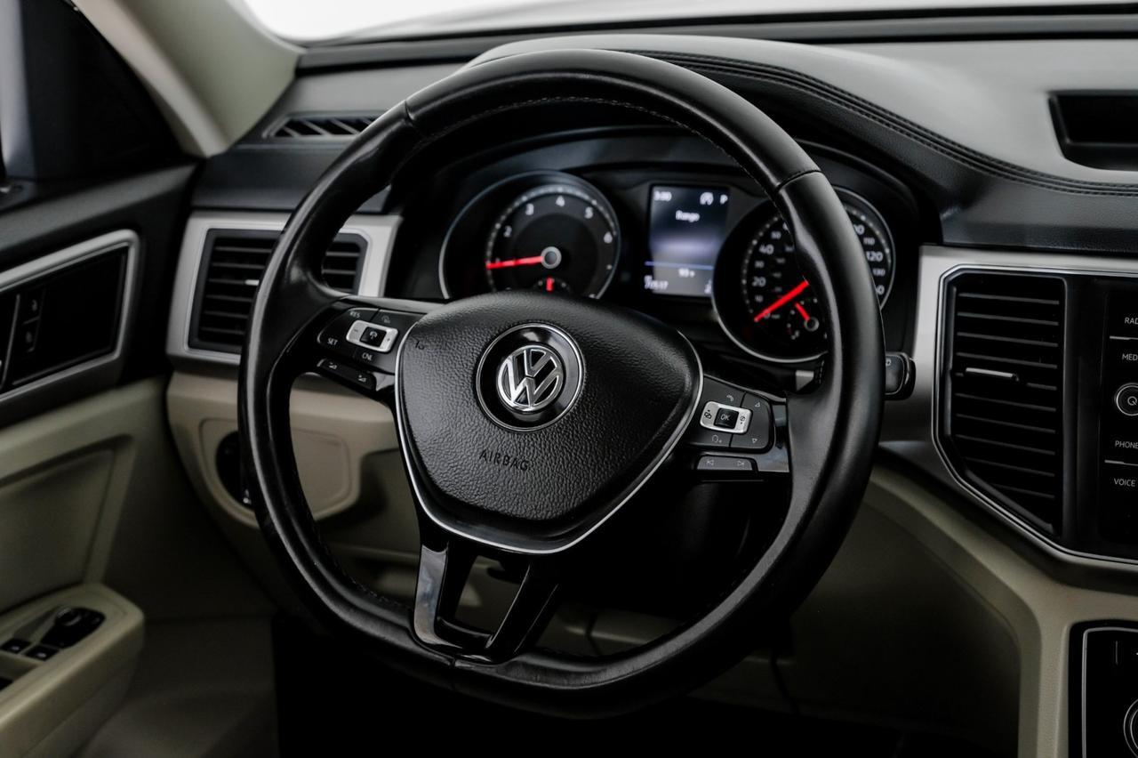 2018 Volkswagen Atlas 3.6L SE WITH TECHNOLOGY BLIND SPOT ASSIST LANE ASSIST FRONT ASSIST LEATHER REAR CAMERA KEYLESS START Carrollton TX