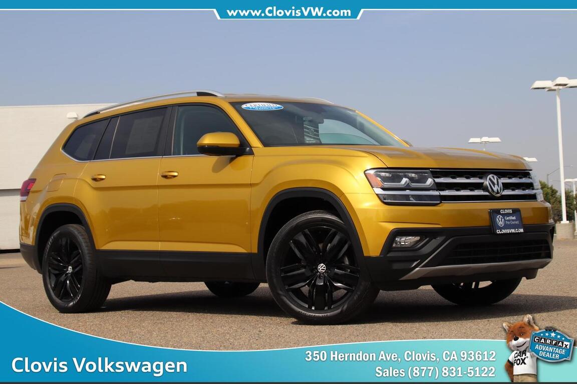 2018 Volkswagen Atlas 3.6L V6 SE 4Motion Clovis CA 2018 Volkswagen Atlas 3.6L V6 SE 4Motion Clovis CA