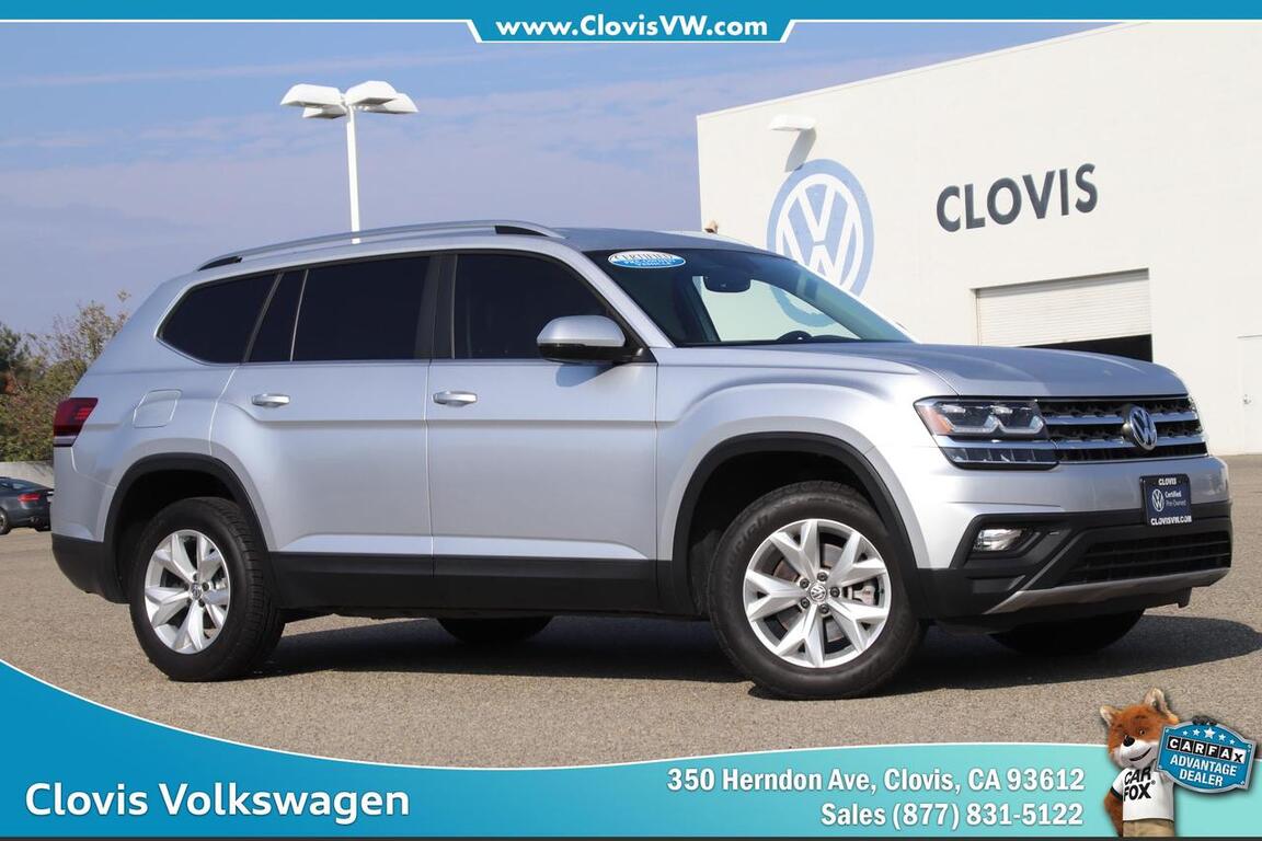 2018 Volkswagen Atlas 3.6L V6 SE Clovis CA 2018 Volkswagen Atlas 3.6L V6 SE Clovis CA