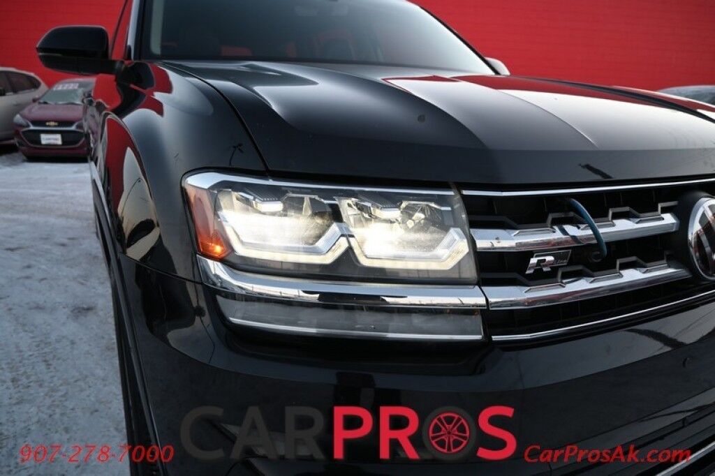 2018 Volkswagen Atlas 3.6L V6 SE w/Technology - All Wheel Drive - Leather Heated Seats - 3rd Row Seats 7 - Remote Start - Bluetooth - Backup Camera - Keyless Entry & Start - Tow Pkg Anchorage AK