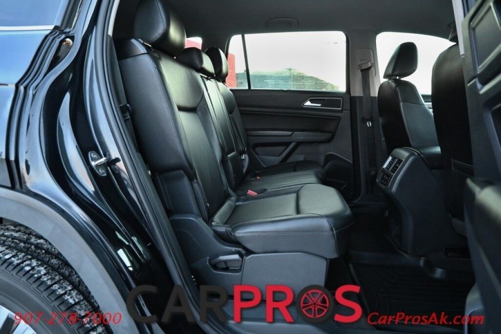 2018 Volkswagen Atlas 3.6L V6 SE w/Technology - All Wheel Drive - Leather Heated Seats - 3rd Row Seats 7 - Remote Start - Bluetooth - Backup Camera - Keyless Entry & Start - Tow Pkg Anchorage AK