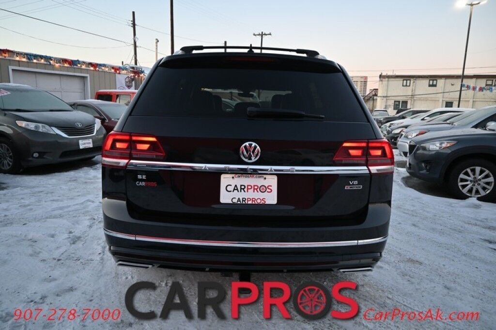 2018 Volkswagen Atlas 3.6L V6 SE w/Technology - All Wheel Drive - Leather Heated Seats - 3rd Row Seats 7 - Remote Start - Bluetooth - Backup Camera - Keyless Entry & Start - Tow Pkg Anchorage AK