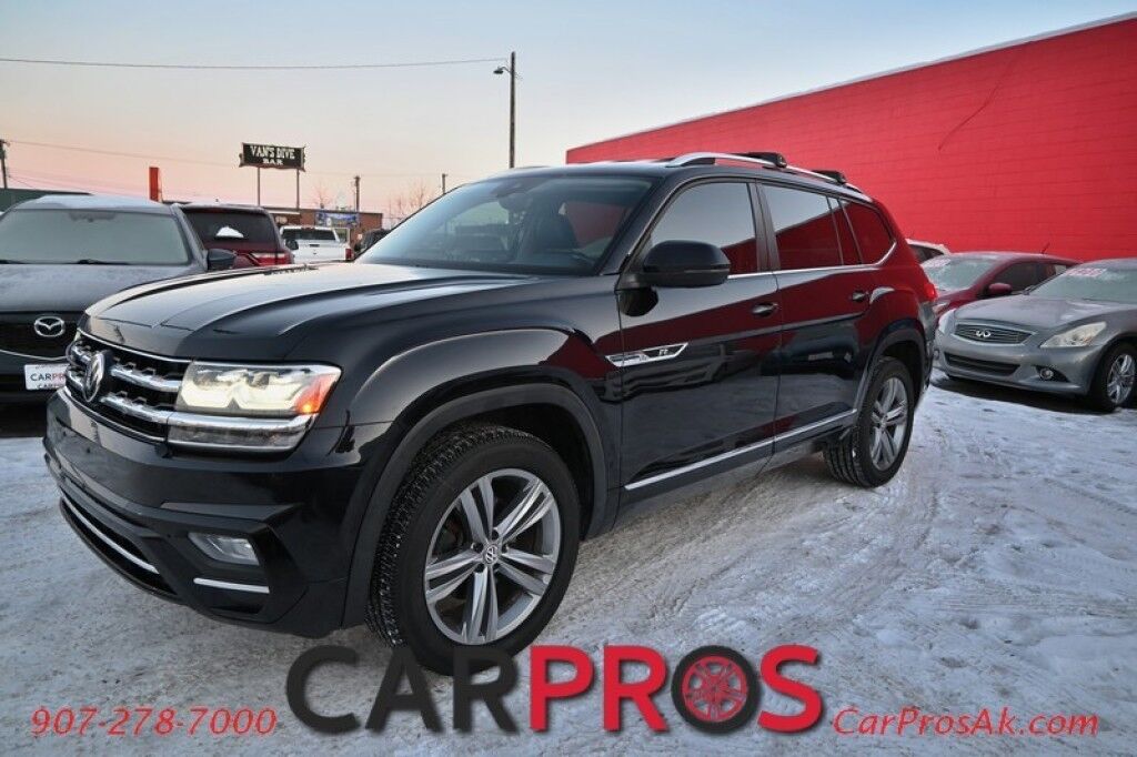 2018 Volkswagen Atlas 3.6L V6 SE w/Technology - All Wheel Drive - Leather Heated Seats - 3rd Row Seats 7 - Remote Start - Bluetooth - Backup Camera - Keyless Entry & Start - Tow Pkg