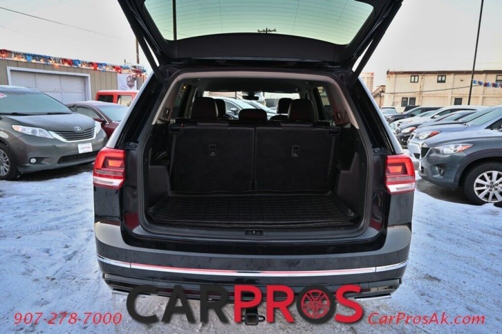 2018 Volkswagen Atlas 3.6L V6 SE w/Technology - All Wheel Drive - Leather Heated Seats - 3rd Row Seats 7 - Remote Start - Bluetooth - Backup Camera - Keyless Entry & Start - Tow Pkg Anchorage AK