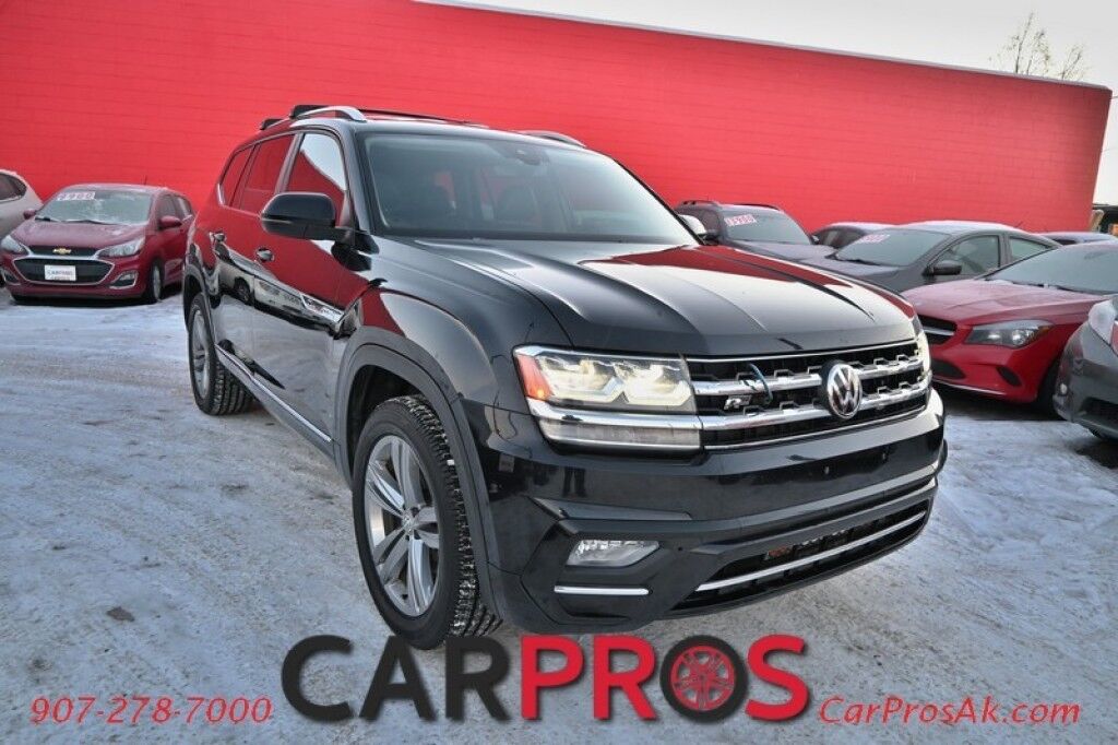 2018 Volkswagen Atlas 3.6L V6 SE w/Technology - All Wheel Drive - Leather Heated Seats - 3rd Row Seats 7 - Remote Start - Bluetooth - Backup Camera - Keyless Entry & Start - Tow Pkg