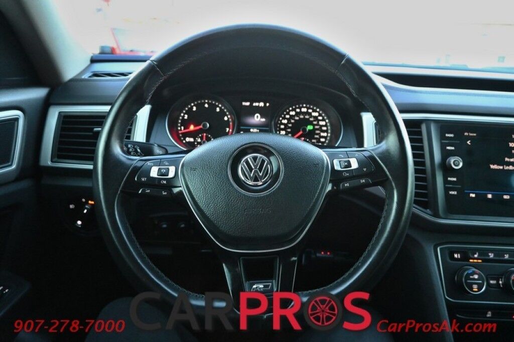2018 Volkswagen Atlas 3.6L V6 SE w/Technology - All Wheel Drive - Power & Heated Leather Seats - 3rd Row - Seats 7 - Remote Start - Bluetooth - Backup Camera - Keyless Entry & Start - Tow Pkg Anchorage AK
