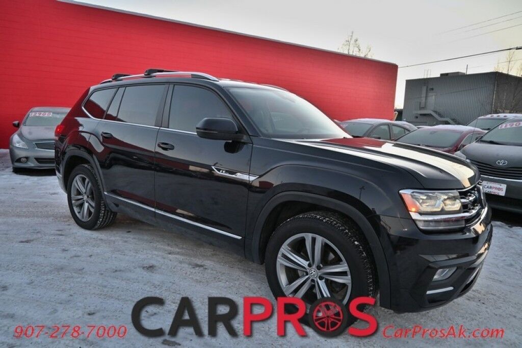 2018 Volkswagen Atlas 3.6L V6 SE w/Technology - All Wheel Drive - Power & Heated Leather Seats - 3rd Row - Seats 7 - Remote Start - Bluetooth - Backup Camera - Keyless Entry & Start - Tow Pkg Anchorage AK