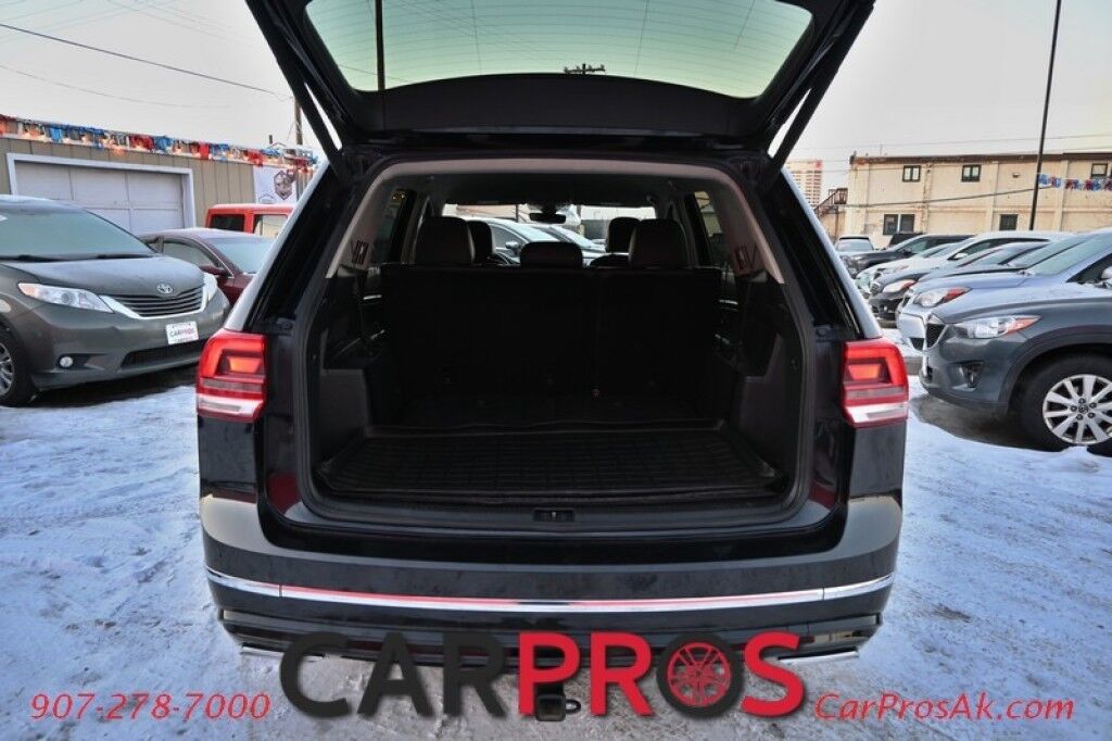 2018 Volkswagen Atlas 3.6L V6 SE w/Technology - All Wheel Drive - Power & Heated Leather Seats - 3rd Row - Seats 7 - Remote Start - Bluetooth - Backup Camera - Keyless Entry & Start - Tow Pkg Anchorage AK