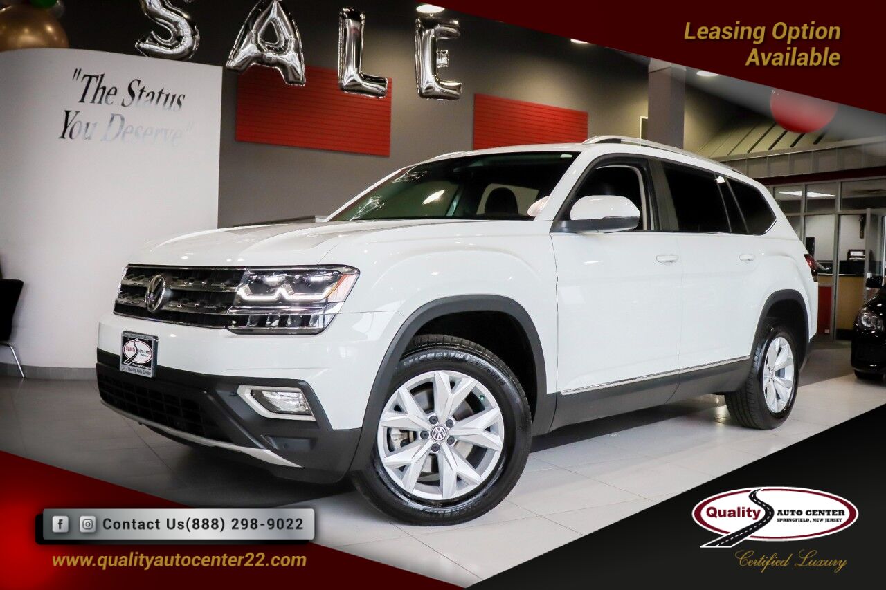 2018 Volkswagen Atlas 3.6L V6 SEL Blind Spot, Parking and Braking Assist Springfield NJ 2018 Volkswagen Atlas 3.6L V6 SEL Blind Spot, Parking and Braking Assist Springfield NJ
