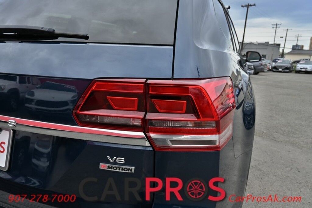 2018 Volkswagen Atlas S - AWD - Power Locks, Windows & Mirrors - Keyless Entry - Dual Climate Control - Bluetooth - Backup Camera - 3rd Row - Seats 7 - Luggage Rack - Aluminum Wheels - Tow Pkg Anchorage AK