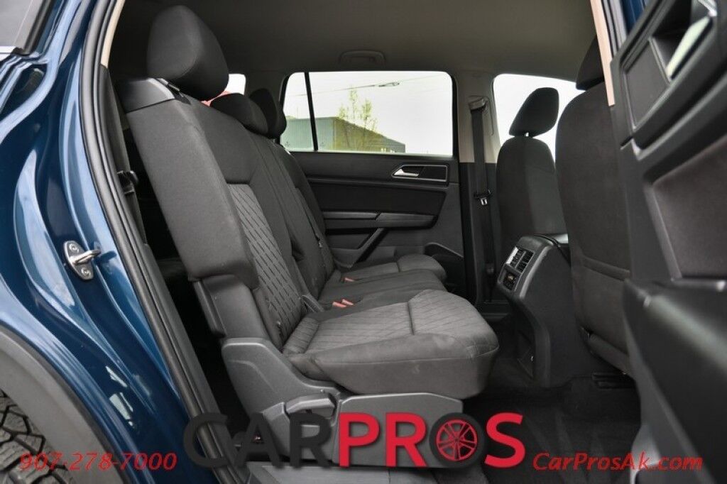 2018 Volkswagen Atlas S - AWD - Power Locks, Windows & Mirrors - Keyless Entry - Dual Climate Control - Bluetooth - Backup Camera - 3rd Row - Seats 7 - Luggage Rack - Aluminum Wheels - Tow Pkg Anchorage AK