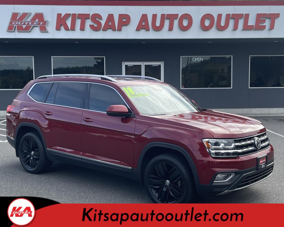 2018 Volkswagen Atlas SEL Premium 4Motion Sport Utility 4D