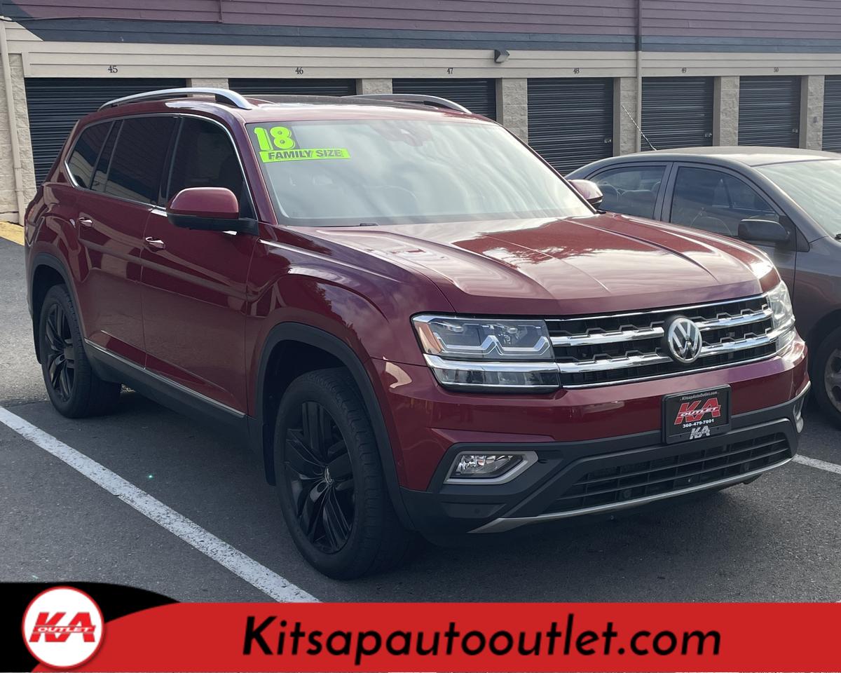 2018 Volkswagen Atlas SEL Premium 4Motion Sport Utility 4D Port Orchard WA