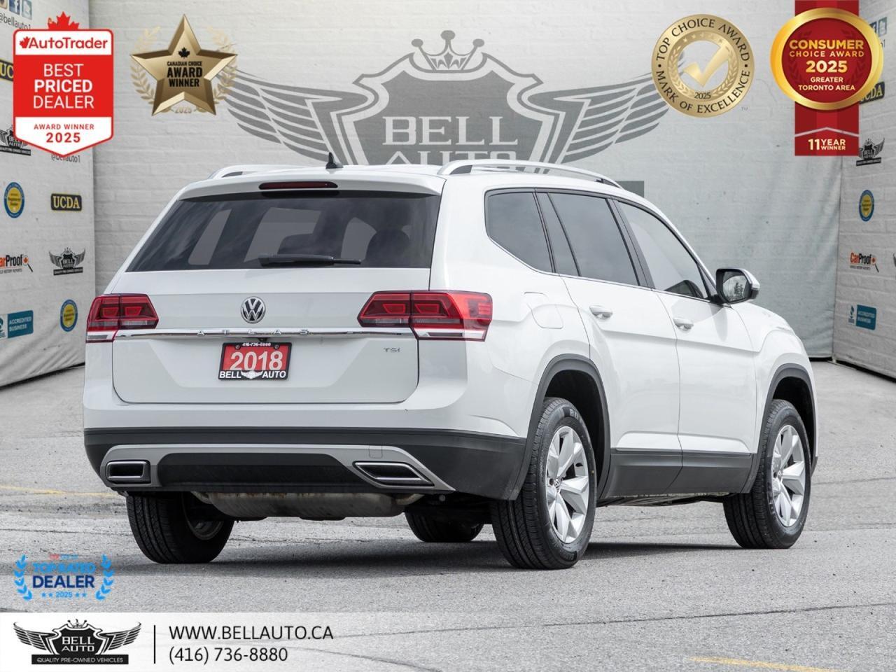 2018 Volkswagen Atlas Trendline | 7PASS | B.CAM | BLUETOOTH | NOACCIDENT Toronto ON