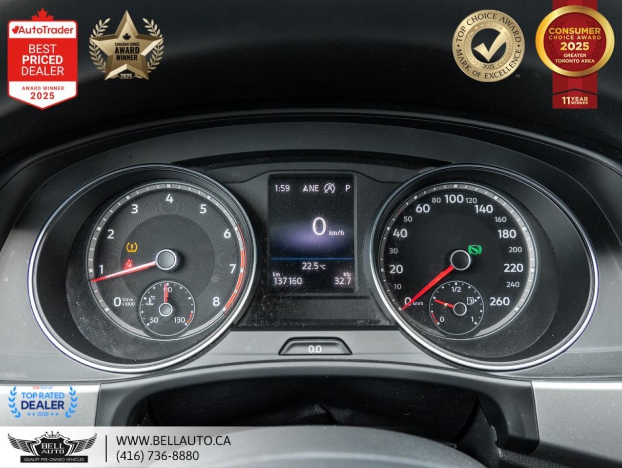 2018 Volkswagen Atlas Trendline | 7PASS B.CAM | BLUETOOTH | NOACCIDENT Toronto ON