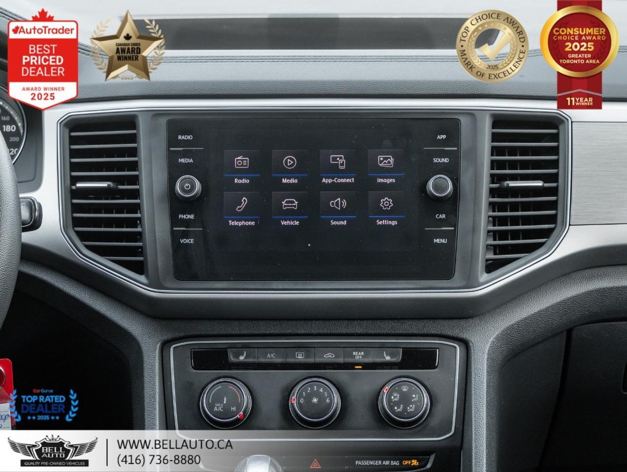 2018 Volkswagen Atlas Trendline | 7PASS B.CAM | BLUETOOTH | NOACCIDENT Toronto ON