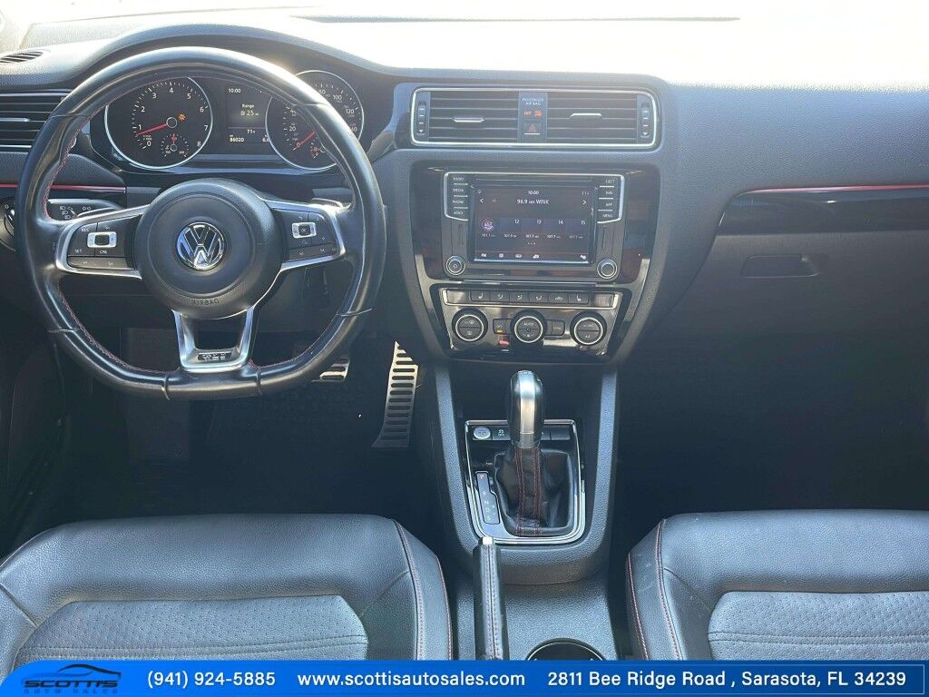 2018 Volkswagen Jetta 2.0T GLI~APPLE CARPLAY~UNIV GARAGE DOOR OPENER~HEATER FRONT SEATS~LEATHER~HALOGEN HEADLIGHTS~1-OWNER~GREAT CONDITION Sarasota FL