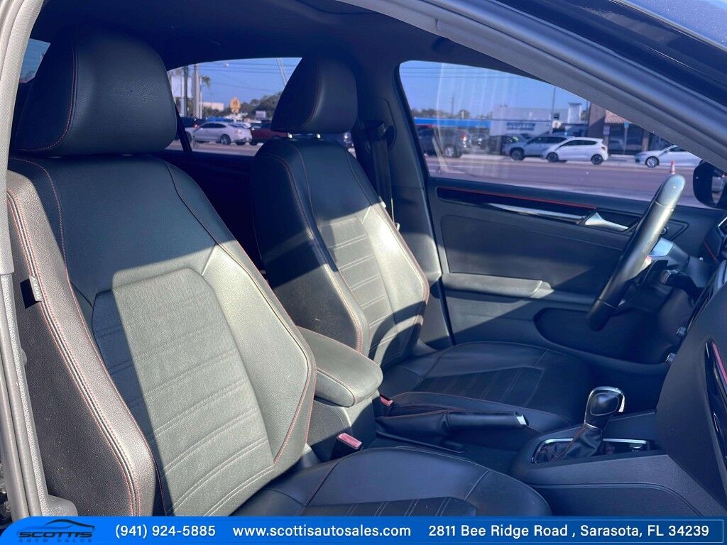 2018 Volkswagen Jetta 2.0T GLI~APPLE CARPLAY~UNIV GARAGE DOOR OPENER~HEATER FRONT SEATS~LEATHER~HALOGEN HEADLIGHTS~1-OWNER~GREAT CONDITION Sarasota FL