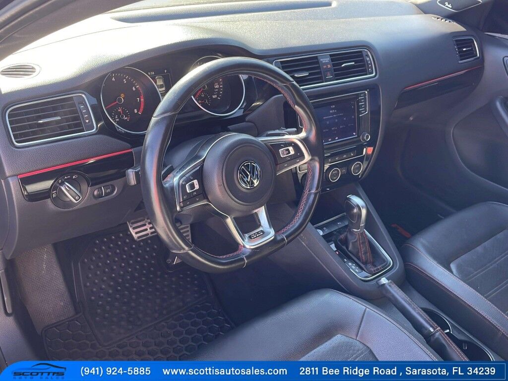 2018 Volkswagen Jetta 2.0T GLI~APPLE CARPLAY~UNIV GARAGE DOOR OPENER~HEATER FRONT SEATS~LEATHER~HALOGEN HEADLIGHTS~1-OWNER~GREAT CONDITION Sarasota FL