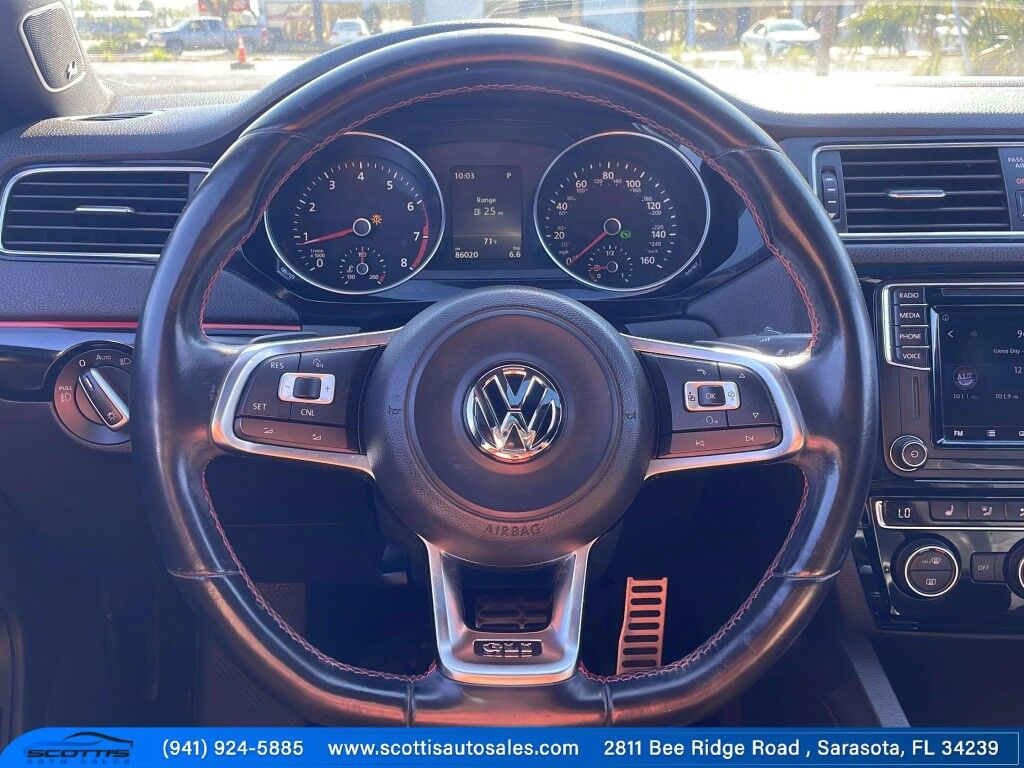 2018 Volkswagen Jetta 2.0T GLI~APPLE CARPLAY~UNIV GARAGE DOOR OPENER~HEATER FRONT SEATS~LEATHER~HALOGEN HEADLIGHTS~1-OWNER~GREAT CONDITION Sarasota FL