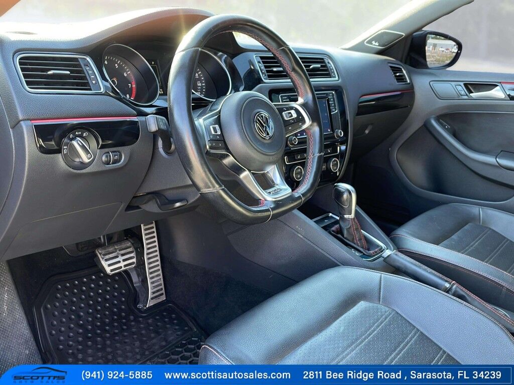 2018 Volkswagen Jetta 2.0T GLI~APPLE CARPLAY~UNIV GARAGE DOOR OPENER~HEATER FRONT SEATS~LEATHER~HALOGEN HEADLIGHTS~1-OWNER~GREAT CONDITION Sarasota FL