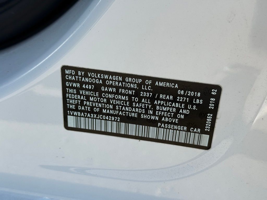 2018 Volkswagen Passat 2.0T SE Crestwood KY