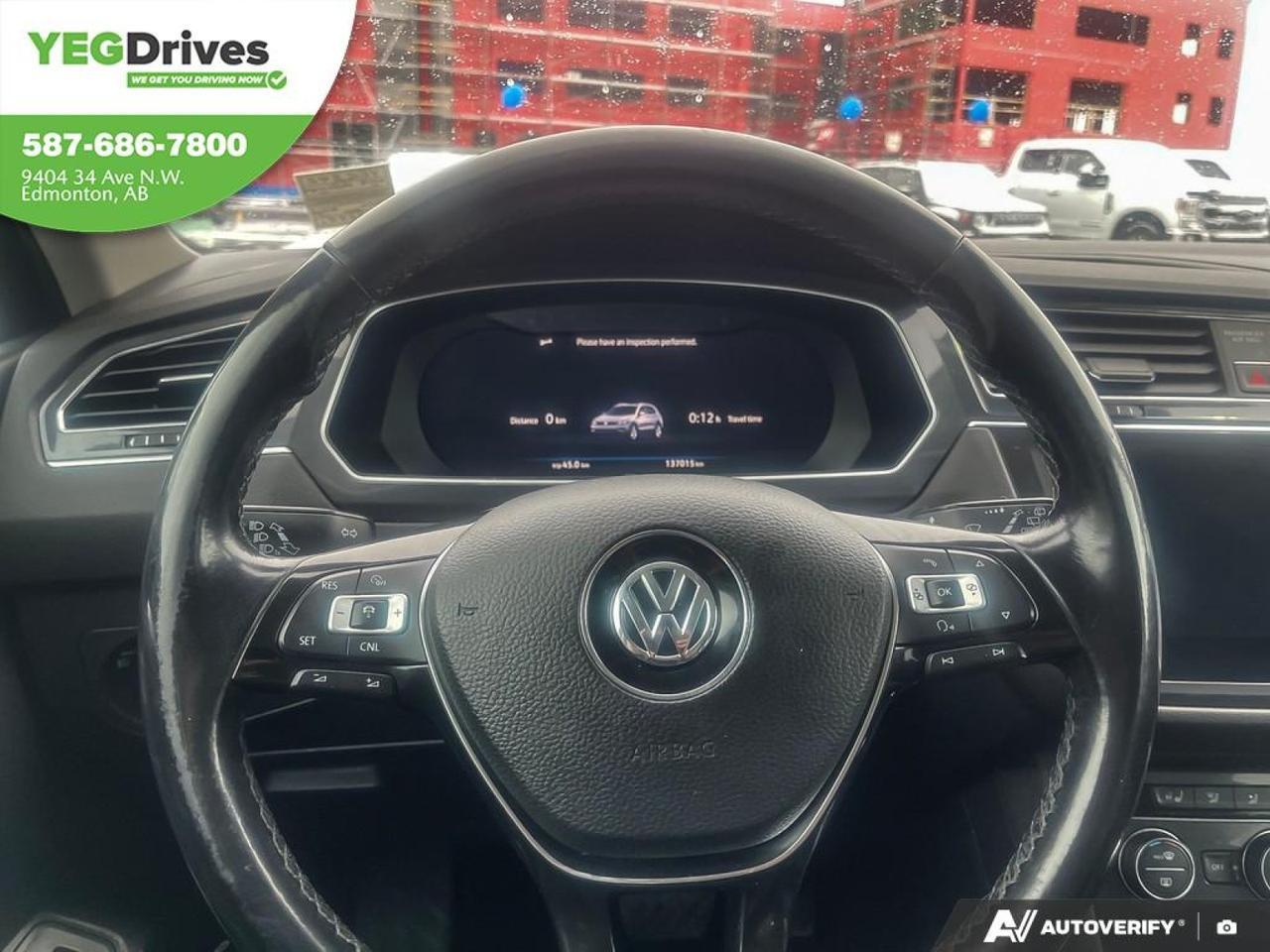 2018 Volkswagen TIGUAN HIGHLINE Edmonton AB