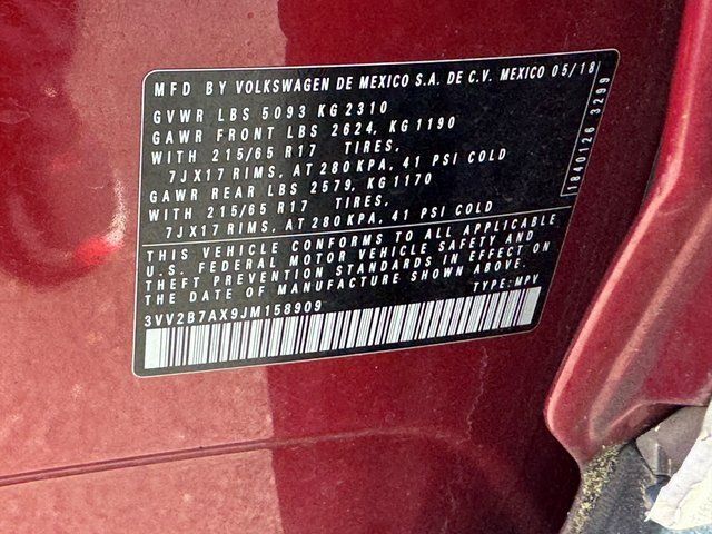 2018 Volkswagen Tiguan 2.0T SE Springfield VA