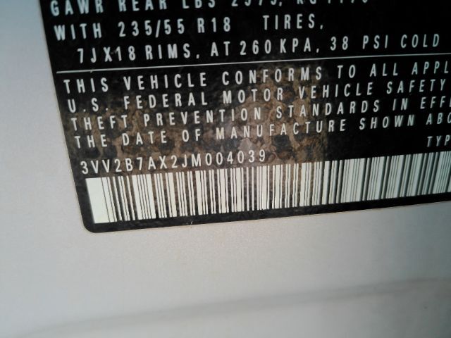 2018 Volkswagen Tiguan 2.0T SEL 4 MOTION Plano TX